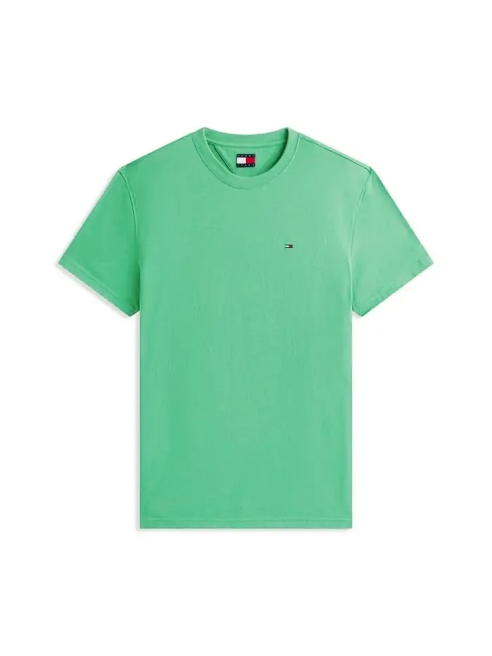 tshirt verde uomo mini logo