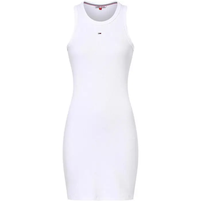 Vestiti Tommy Jeans DW0DW17406-YBR Bianco