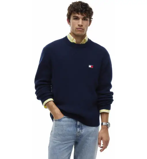 Wool Mix - maglione - uomo Blue