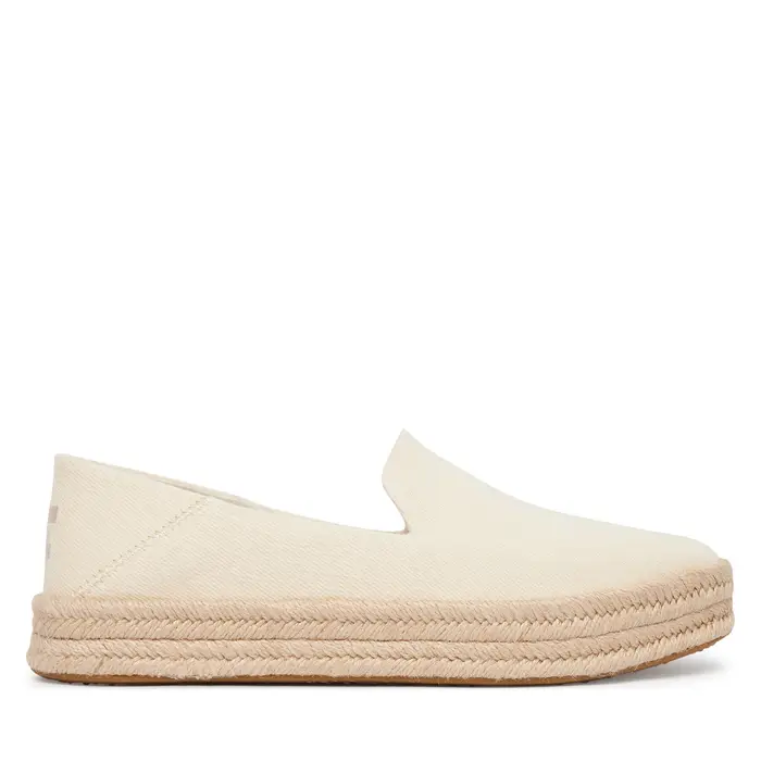 Toms Espadrillas Carolina 10020991 Beige chiaro