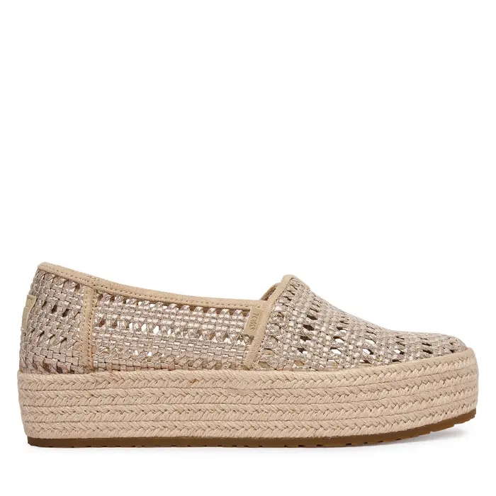 Toms Espadrillas Valencia 10021921 Oro