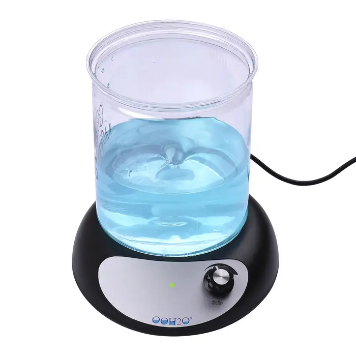 TOMTOP JMS Agitatore magnetico Mini miscelatore magnetico con regolazione della velocità con barra di agitazione, senza riscaldamento