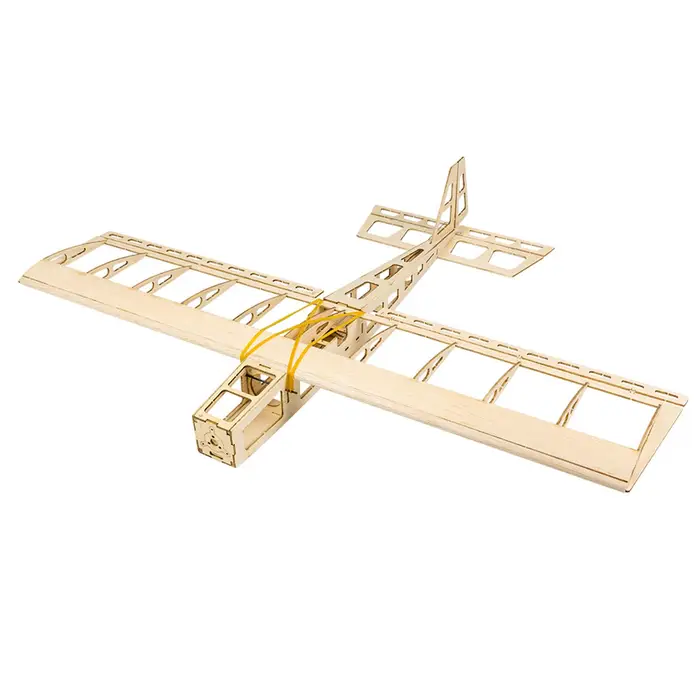 TOMTOP JMS Ali danzanti Hobby R03 STICK-06 Aereo 580mm Apertura alare Legno di balsa Aereo elettrico fai-da-te RC Volante KIT Type