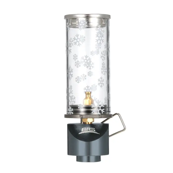 TOMTOP JMS Lampada portatile compatta a gas butano, lanterna, uso esterno, solo per campeggio, picnic