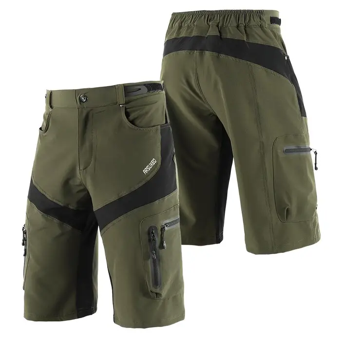 TOMTOP JMS Pantaloncini da ciclismo da uomo Asciugatura rapida Traspiranti Sport all aria aperta Corsa in bicicletta Pantaloncini casual
