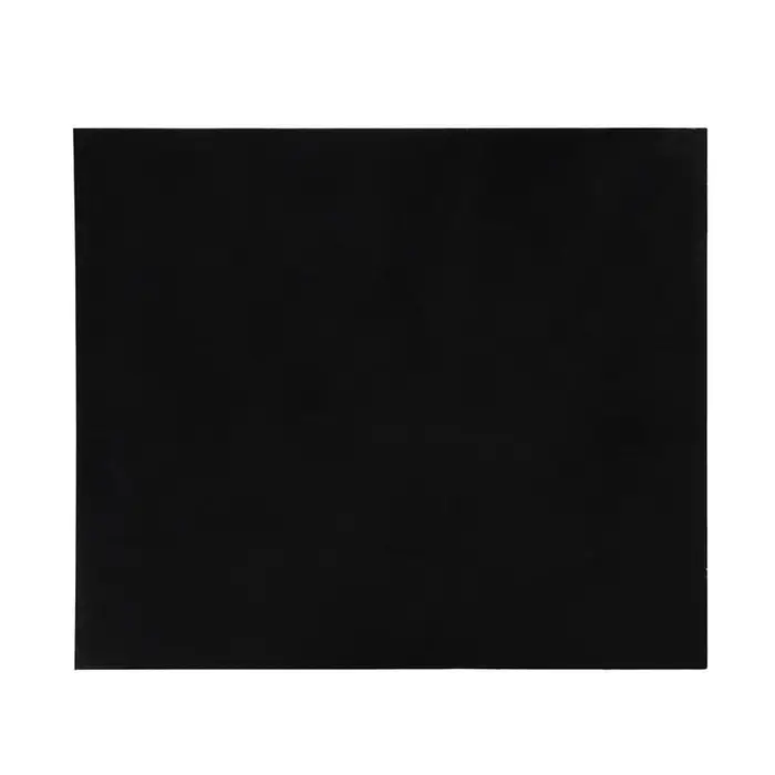 TOMTOP JMS Piastra antigraffio in materiale foglio di battipenna vuoto per chitarre acustiche fai-da-te nero