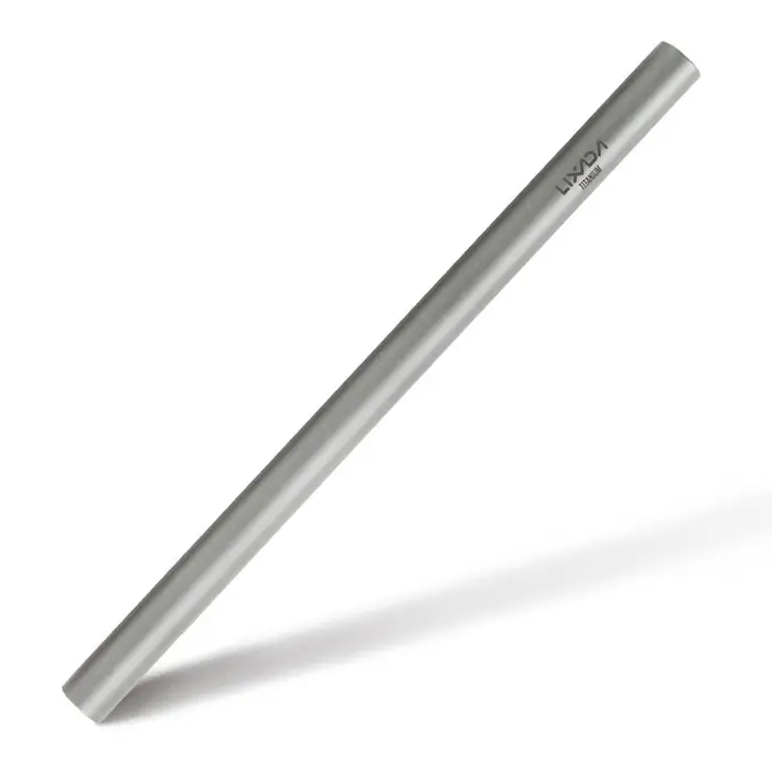 TOMTOP JMS Tubo per bere a casa all aperto con cannuccia in titanio super leggero Lixada B2