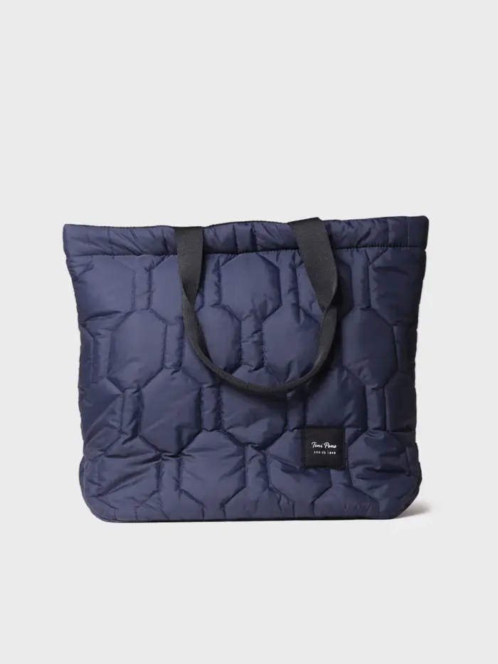 TONI PONS Borsa da donna in tessuto anorak NAVY