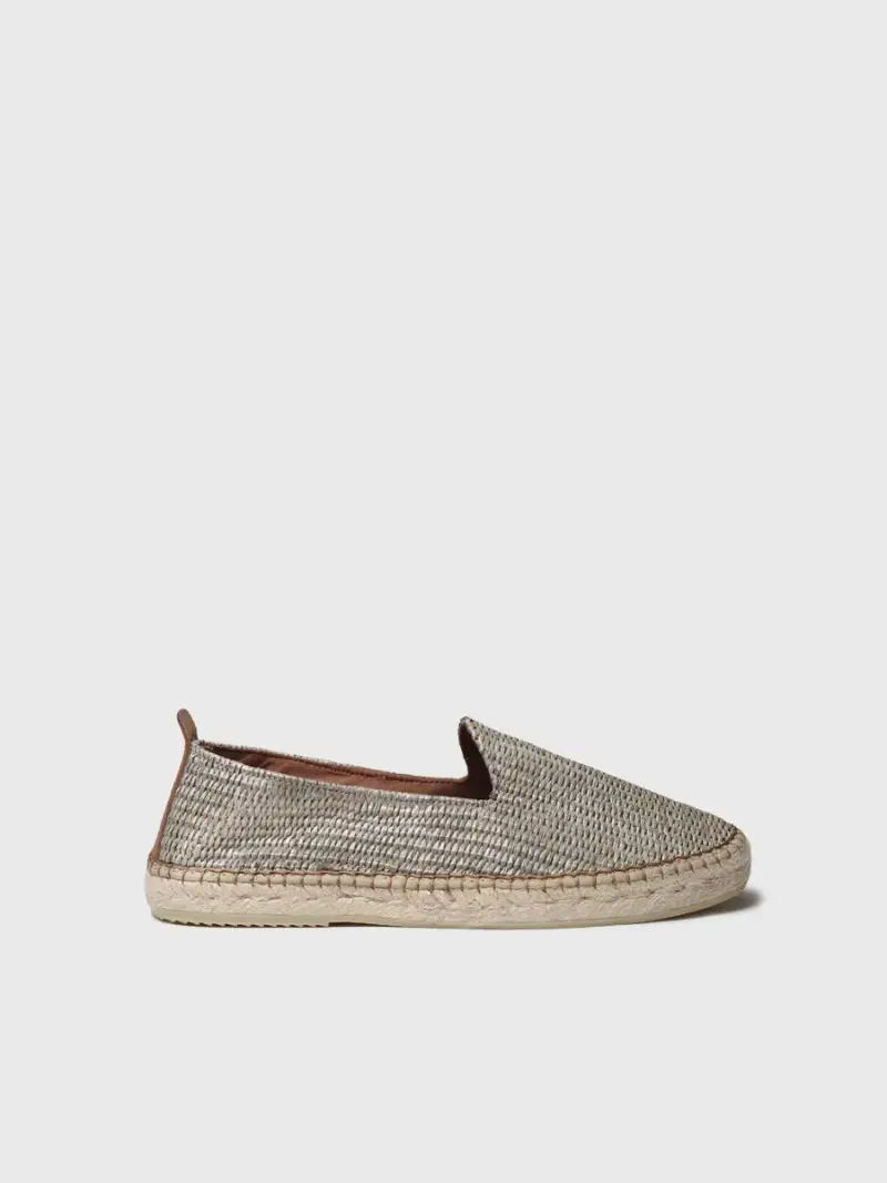 TONI PONS Espadrilla chiusa da uomo in rafia con tirante posteriore | DARWIN PIEDRA