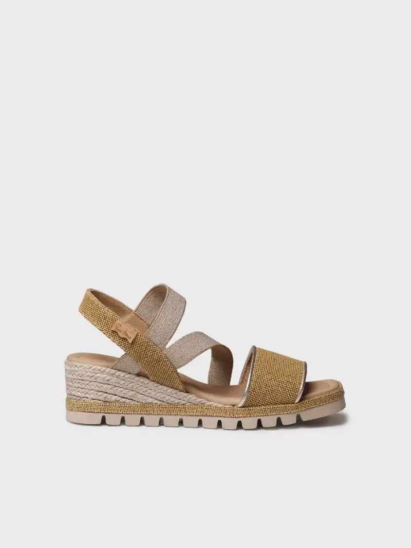 TONI PONS Espadrilla da donna con suola flessibile | OASIS OCRE