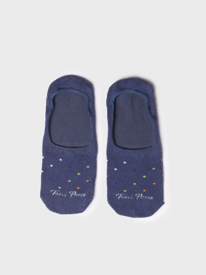 TONI PONS Pinkies unisex a pois BLU