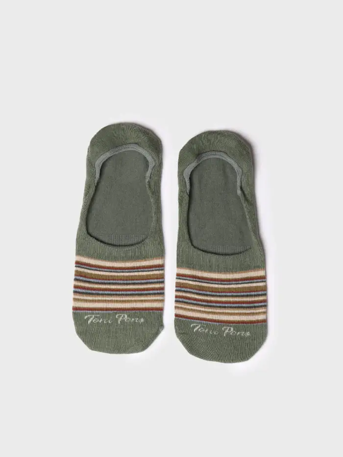 TONI PONS Pinkies unisex a righe KAKI