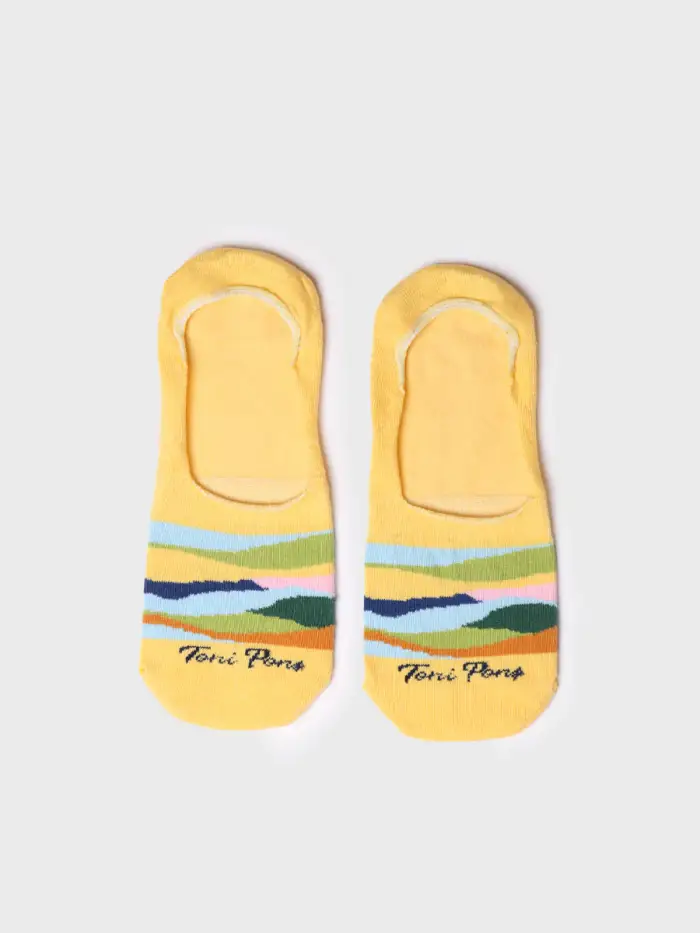 TONI PONS Pinkies unisex con onde GIALLO