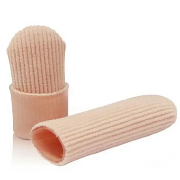 Benda in silicone per dita dei piedi grandi, protezione per dita, tubo per piedi, sollievo dal dolore, 4 pezzi/SET