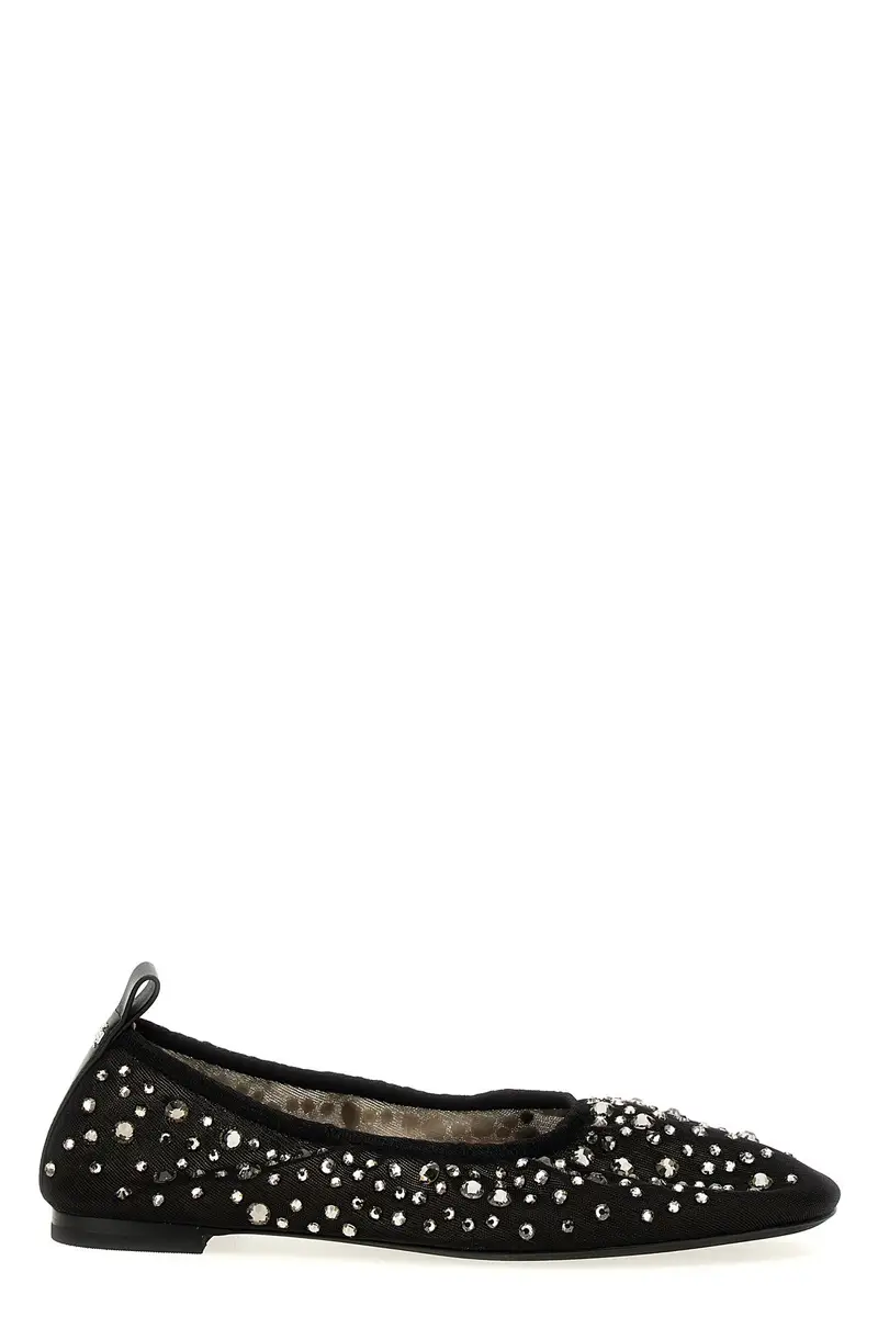 TORY BURCH Ballerina Crystal Nero