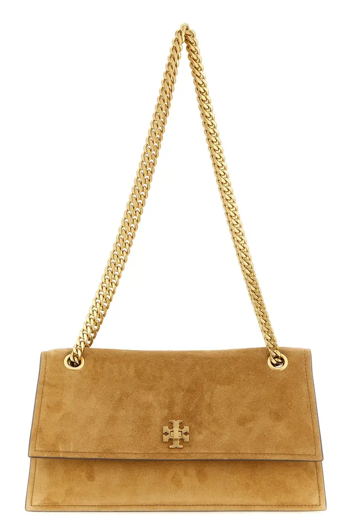 TORY BURCH Borsa A Spalla Kira Turnlock Marrone