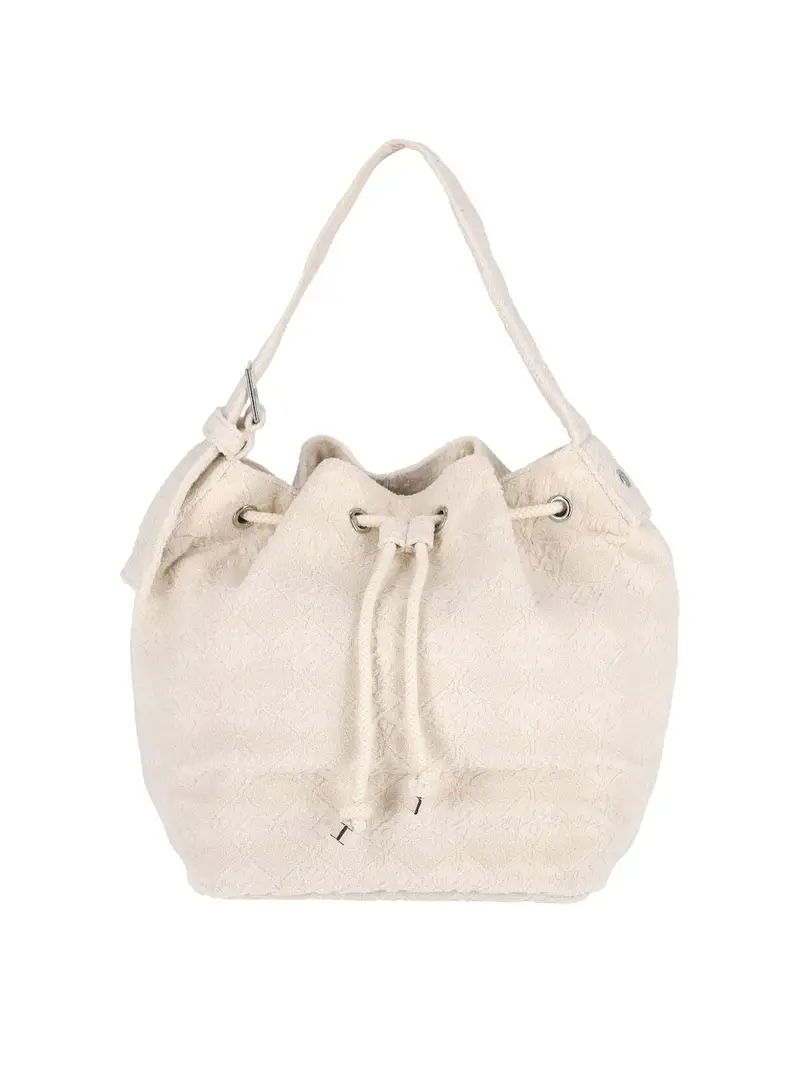Tory Burch Borsa Secchiello Bianco