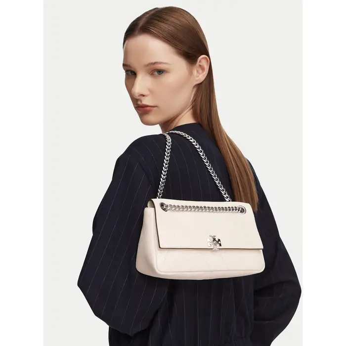 Tory Burch Borsetta Charlie Quilted 185829 Crema