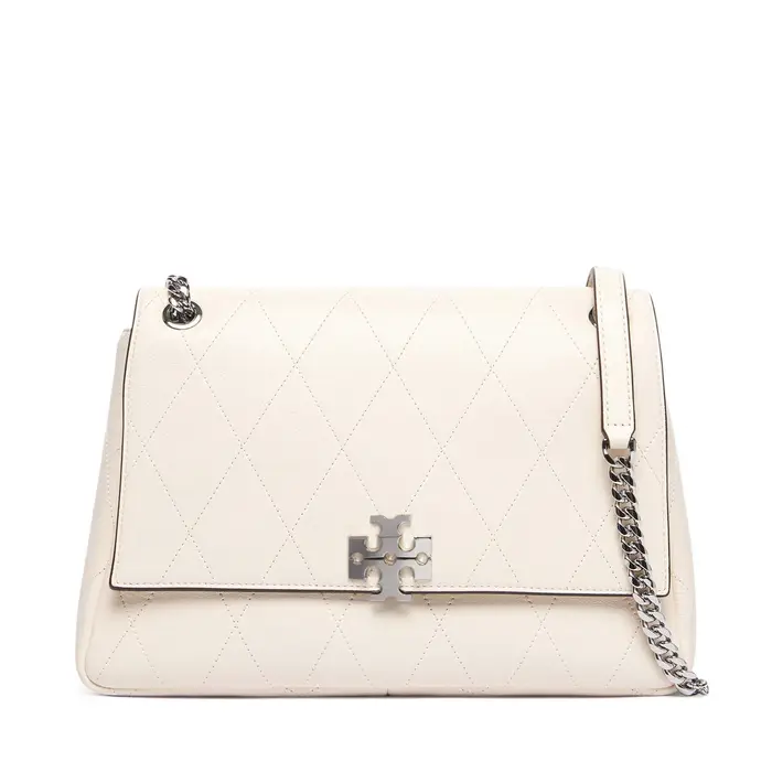 Tory Burch Borsetta Charlie Quilted Shoulder Bag 185828 Beige