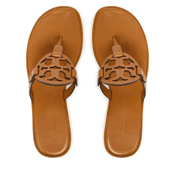Tory Burch Infradito Miller Wedge 175318 Marrone