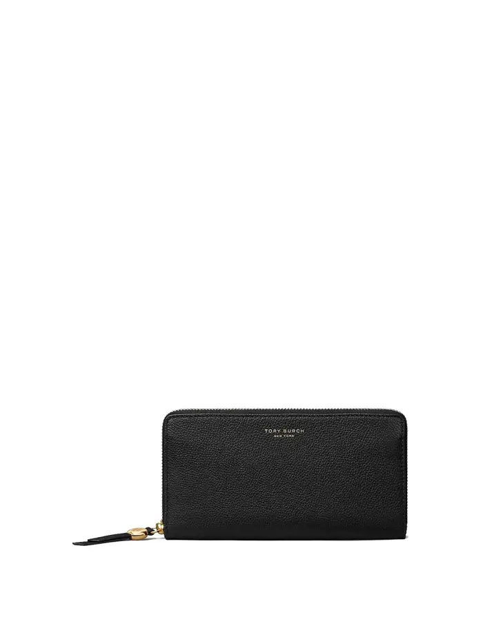 Tory Burch Portafoglio Continental in pelle Romy Nero