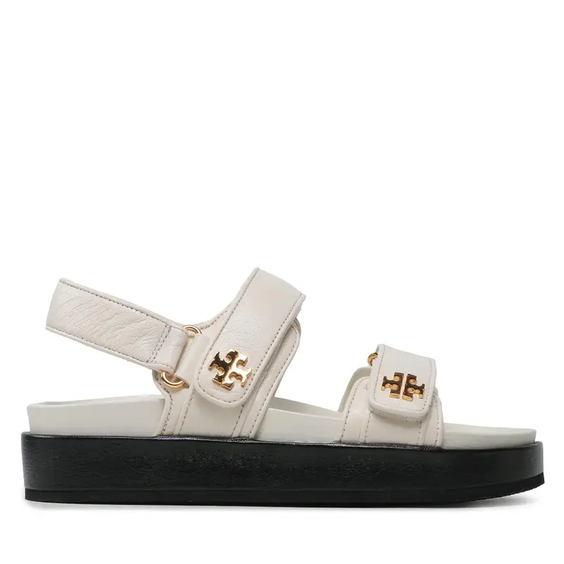 Tory Burch Sandali Kira Sport Sandal Calf Leather 144328 Écru Écru