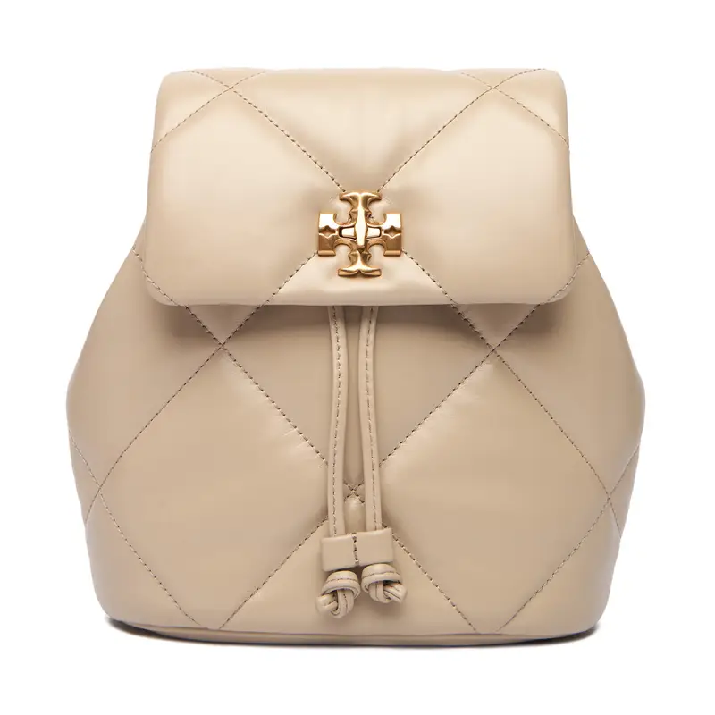 Tory Burch Zaino Kira Diamond Quilt Small Bacpack 170485 Écru Écru