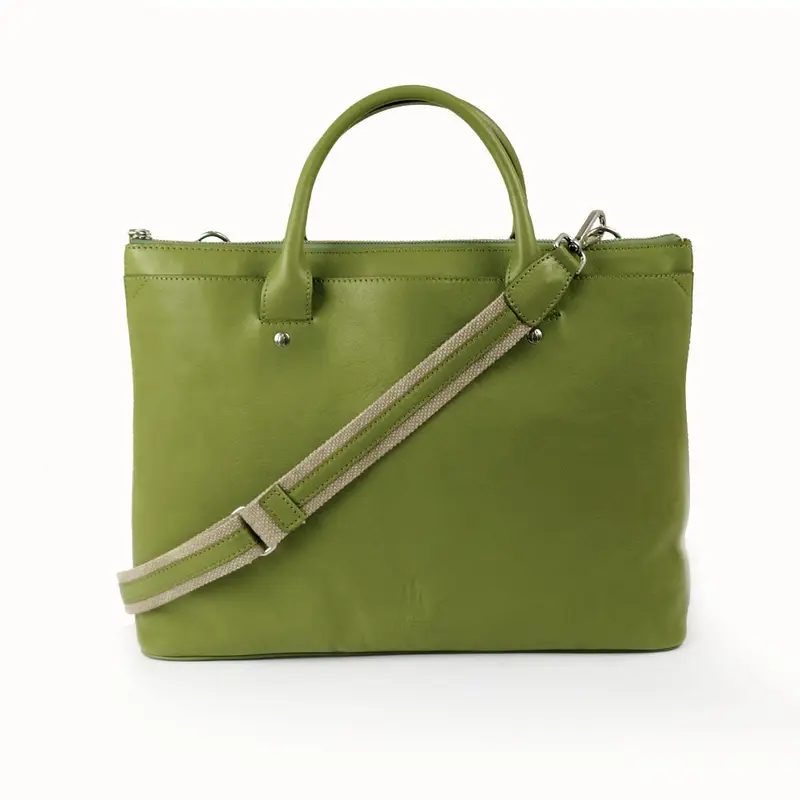 Toscanella Borsa Laptop Verde