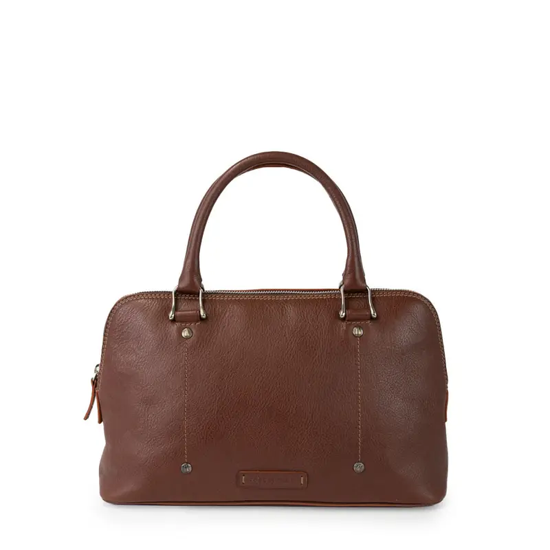 Toscanella Mini Boston Bag Moro Marrone