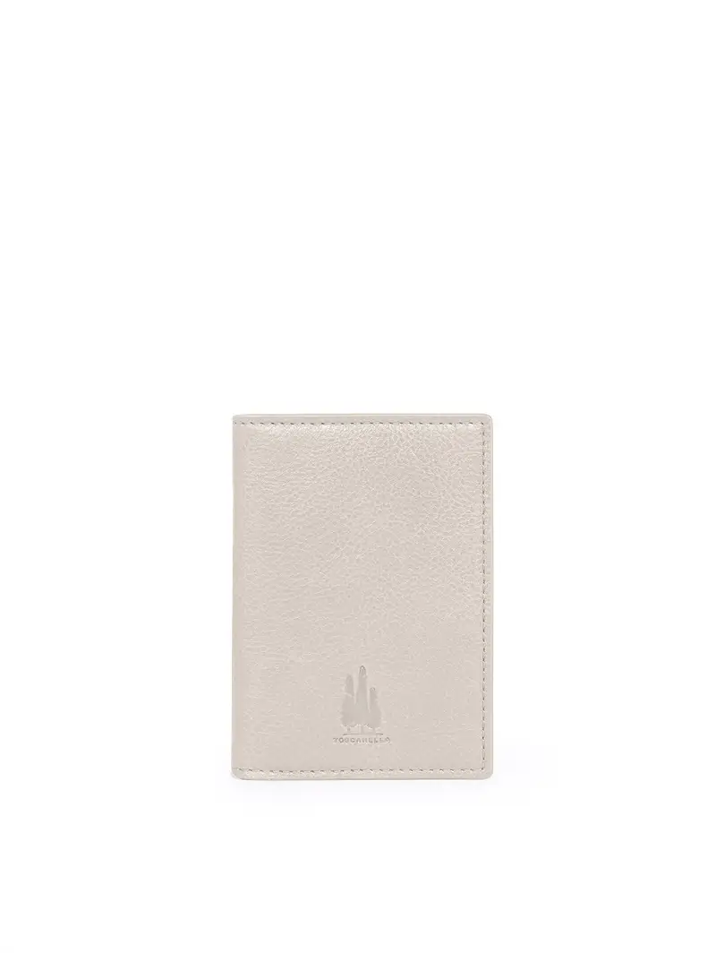 Toscanella Porta Carte Libretto Avorio Bianco