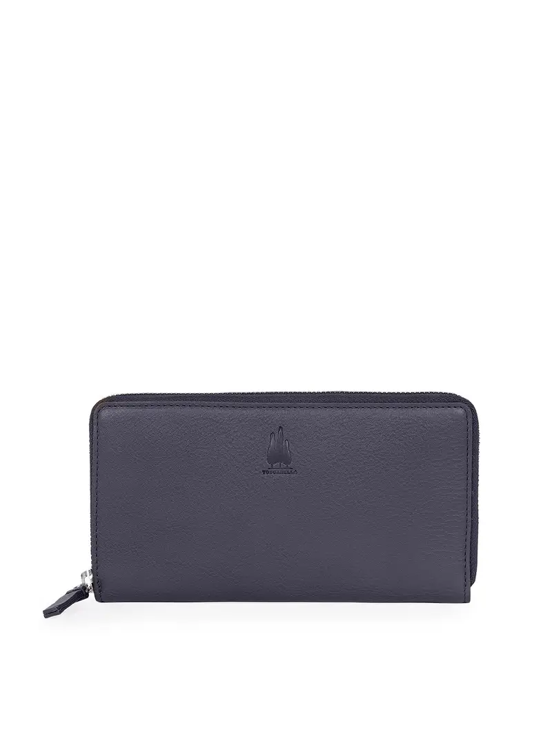 Toscanella Portafoglio Zip Around Blu