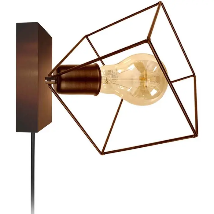 Tosel Applique Applique cuadrado metallo bronzo Marrone