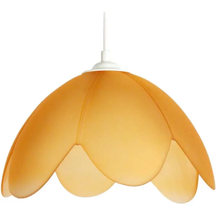Tosel Lampadari, sospensioni e plafoniere Lampada a sospensione tondo vetro crema Arancio