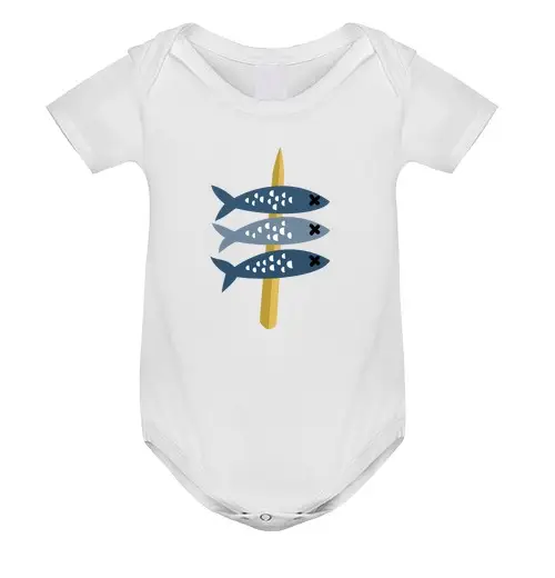 Tostadora Body neonato sardine infilzate