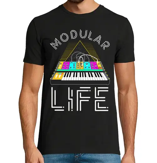 CO sintetizzatore per pianoforte vita modulare musica pop techno neon
