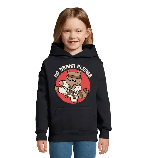 Tostadora Felpa per bambini con cappuccio nessun dramma per favore