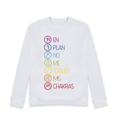 Tostadora Felpa unisex come se non sapessi che sono los chakra