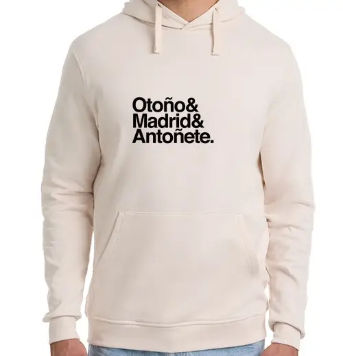 Tostadora Felpa unisex con cappuccio Antoñete