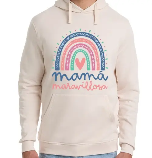 Felpa unisex con cappuccio meravigliosa mamma los a