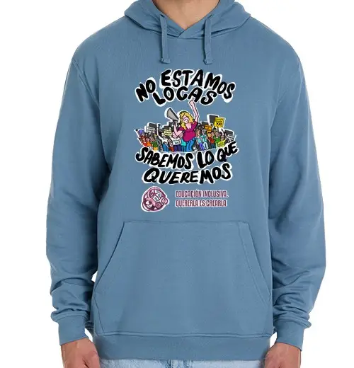 Tostadora Felpa unisex con cappuccio Non è amo è pazzesco