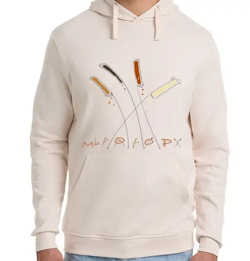 Tostadora Felpa unisex con cappuccio venencias e gessi