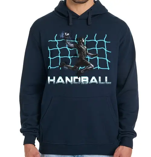 Tostadora Felpa uomo con cappuccio disegno 4572796, pallamano