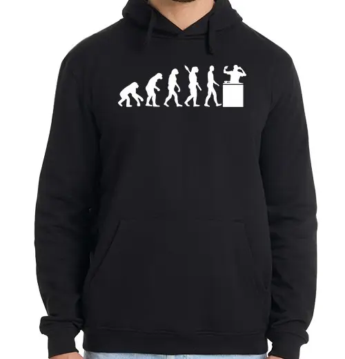 Tostadora Felpa uomo con cappuccio dj evolution