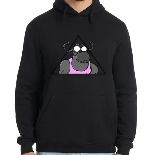 Tostadora Felpa uomo con cappuccio groscosto