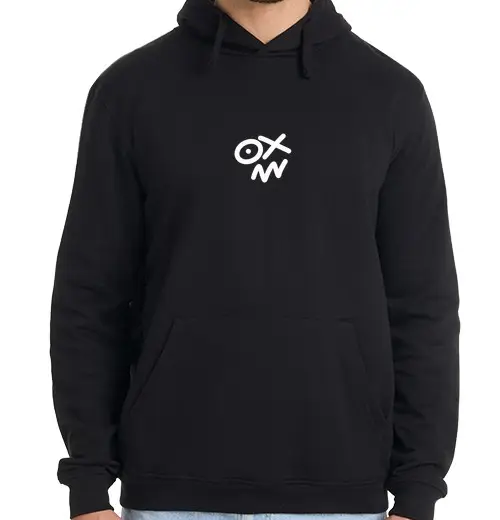 Tostadora Felpa uomo con cappuccio ox design 2