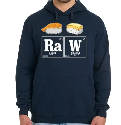 Tostadora Felpa uomo con cappuccio ra-w (scuro)