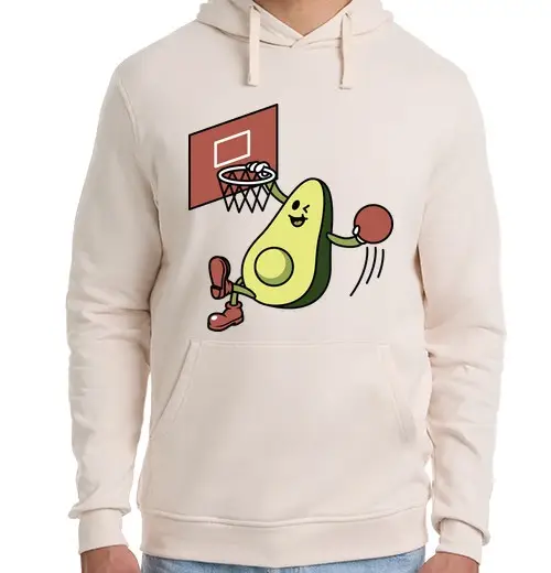 JE giocare a basket con l39avocado