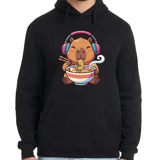 JE kawaii capybara ramen musica