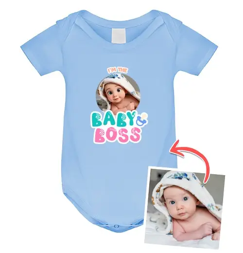 NI effetto animazione 3D body neonato i the baby boss foto personalizzabile