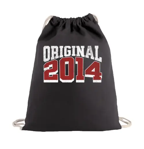 Tostadora Sacca sportiva zaino tela originale anno di nascita 2014